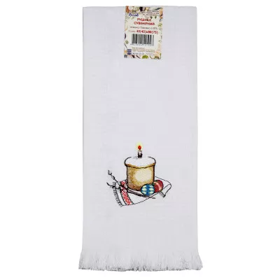 Towel waffle Souvenir Easter design 7 45x75 cm TM Yaroslav
